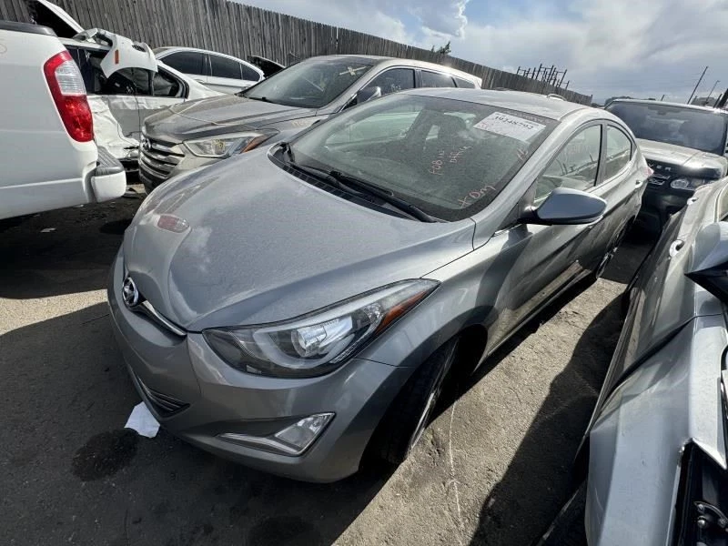 Maletero/portón trasero sedán con alerón LED compatible con 14-16 ELANTRA 628421 Foto 4 de 4