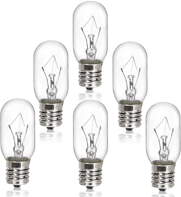 6 Pack Microwave Light Bulb 40 Watt 120V T8 Replacement Light Bulb E17 Standard