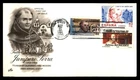 Mayfairstamps US FDC 1985 Spain Mexico Mixed Franking Junipero Serra First Day C