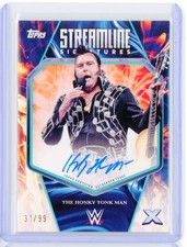 2025 Topps WWE Exalted THE HONKY TONK MAN Aqua Signatures Autograph AUTO 31/99