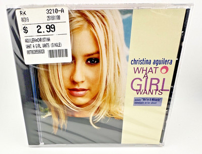Christina Aguilera - What a Girl Wants [ RARE OG Standard Jewel 1999 Ed.] SEALED