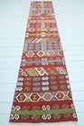 Turkish Runner Rug, Hallway Rug, Handmade Long Wool Carpet, Stairs Rug 30"x144"