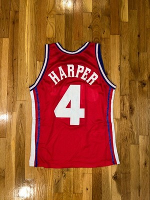 RON HARPER Champion LOS ANGELES CLIPPERS Jersey 48 NBA Rivers