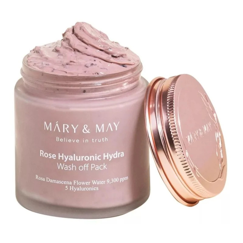 Mary&May Cremige Maske mit Rosen-Hyaluron-Ton - 125 g