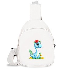 Dinosaur Mini Sling Bag, Crossbody Bag, Toddler Purse For Kids Girl, Birthday...