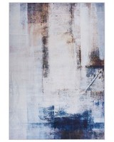 Teppich Rechteckig Beige 160X230Cm Modern Abstrakt Kurzflor Trabzon