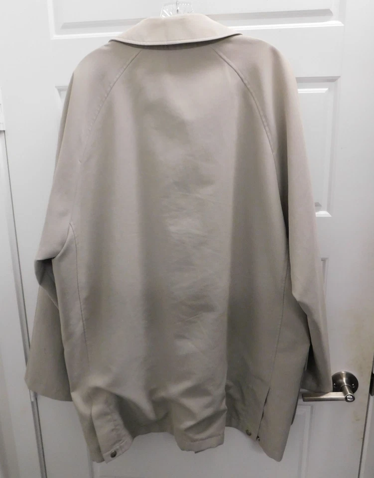 Chaqueta Abrigo Coche Burberry London Vintage Hombre - Piedra - Talla XL Foto 3 de 4