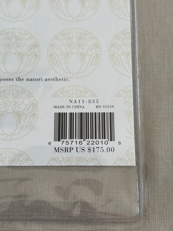 Falda Cama Natori Queen Metálica Plisada Beige Foto 4 de 4