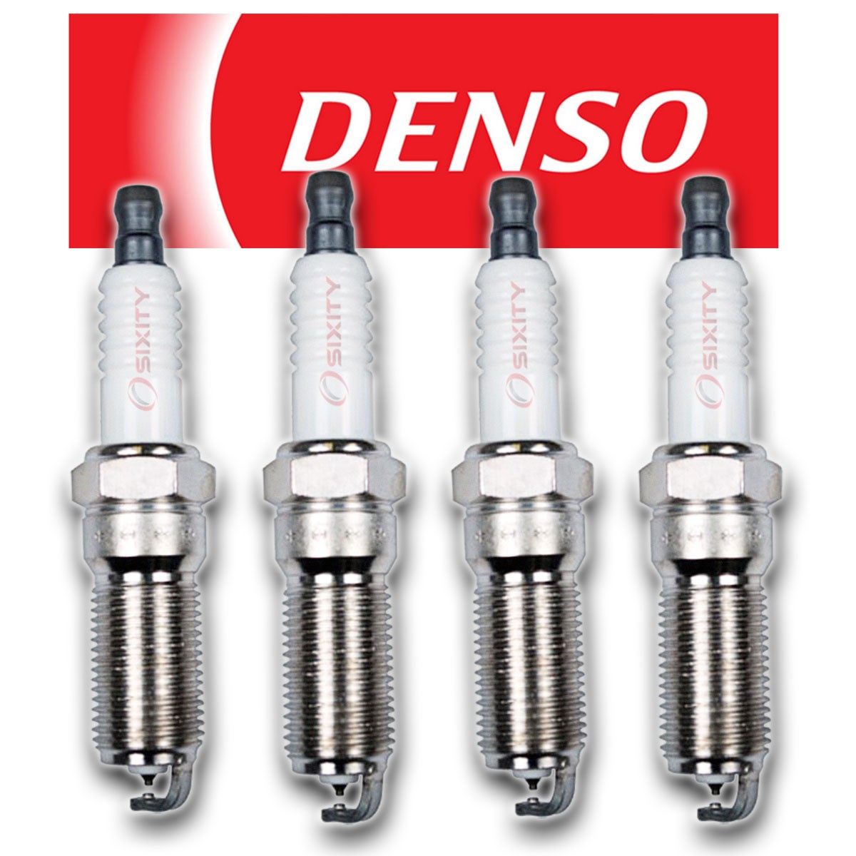 Set of 4 DENSO PTV16TT 4513 Platinum-Titanium TT Spark Plug Pre-Gapped