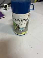 Vintage 1978 Holly Hobbie And Robby Lunchbox THERMOS ONLY 