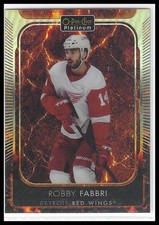 2021-22 O-Pee-Chee Platinum #86 Robby Fabbri Hot-Magma #/499