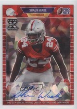2021 Leaf Pro Set Metal 1989 Red Crystals 25/50 Shaun Wade #PA-SW1 Auto 0i1l