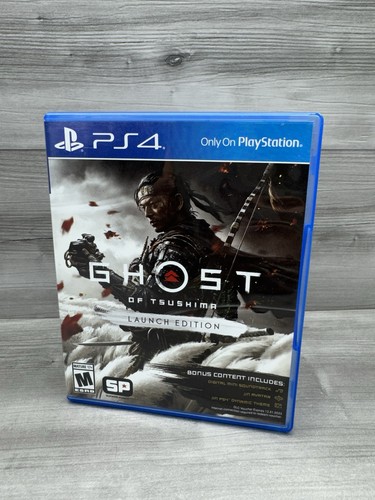 Ghost of Tsushima (Sony PlayStation 4, PS4) CIB mit Hülle & Einsatz. Getestet Funktioniert