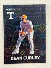 DEAN CURLEY 2025 Onit Tennessee Baseball Black Fusion HOLO parallel card #F-8