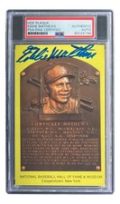 Eddie Mathews Cards and Autographed Memorabilia Guide 40