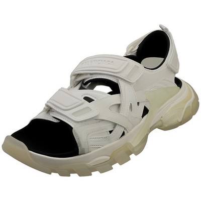 Balenciaga Track Mens Walking Sandals in White Black - 9 US | eBay