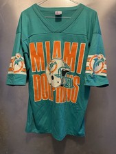 Vintage Miami Dolphins Jersey Medium Dan Marino 13 Garan Shirt Single Stitch NFL