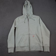 Carhartt Hoodie Womens XS Green Clarksburg Full Zip Relaxed Fit Logo 102788