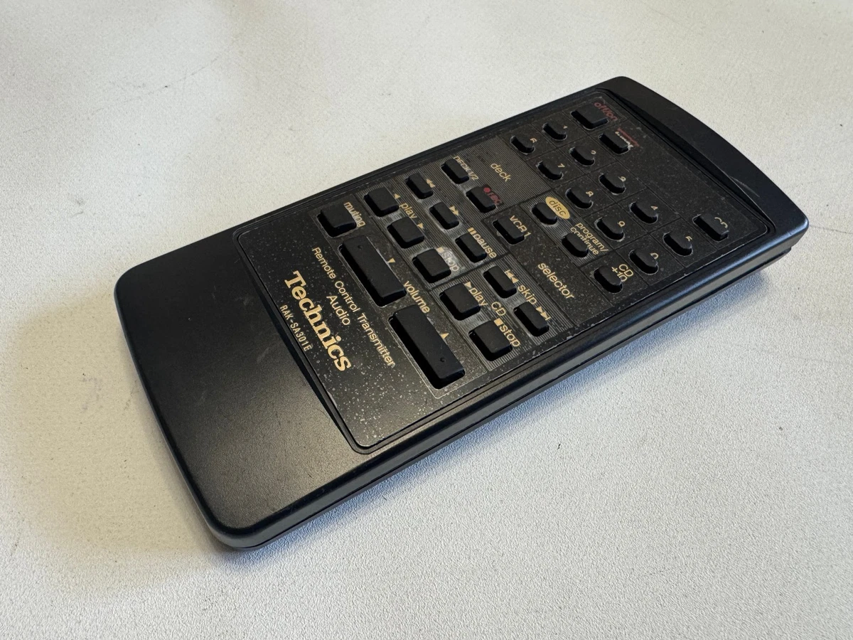 Mando a distancia Technics RAK-SA301E para sistema de audio *original*