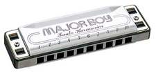 Tombo Major Boy LF# 10-hole harmonica TOMBO MAJOR BOY No. 1710 1710LF#