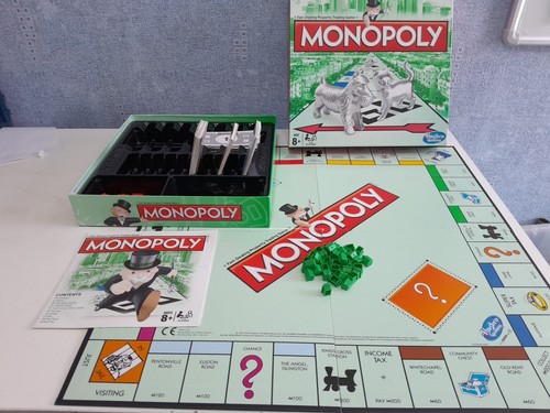 Neu versiegelt Monopoly Brettspiel klassische 2013 Version Hasbro Katze Token Edition - Bild 2 von 13