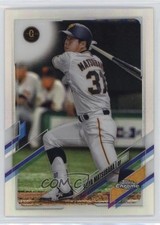 2021 Topps Chrome NPB Nippon Professional Baseball Refractor Seiya Matsubara 2x9