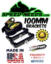 HONDA CBR1000RR-R 1000RRR FRONT LOWERING STRAP & 100mm CALIPER MOUNTING BRACKETS