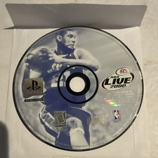 ea sports nba live 2000 ps1 game disc only e-everyone ntsc-u/c basketball
