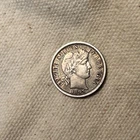 1897 Barber Dime Choice Very Fine VF+/XF Coin #QA1054