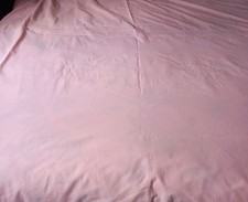 Vintage Dorma Classic Collection KS Flat Sheet In Peach-Pink Excellent