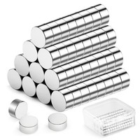 Mini Neodym Magnete 6X3Mm, Oderra, 60 StüCk, Starker Halt FüR KüHlschrank,