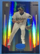 2004 Leaf Certified Cuts #204 Miguel Tejada Marble Blue Oakland Athletics