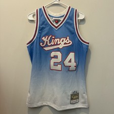 Reggie Theus Sacramento Kings Mitchell & Ness Throwback Jersey Medium