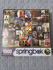 Springbok 1000 Piece Jigsaw Puzzle Going to the Movies - Made in USA NEW SEALED