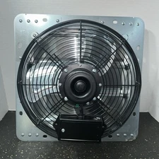12 Inch Exhaust Fan Wall Mounted,Automatic Aluminum Shutter,Vent Fan