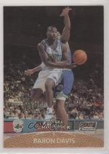1999 Topps Stadium Club Chrome Previews Refractor Baron Davis #SCC17 Rookie RC