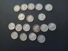 Roosevelt Dimes, Lot Of 18 Coins,  Mixed Years 40's, 50's, 60's
