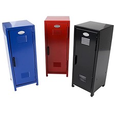 Howboutdis Brightly Colored Mini Metal Locker For Kids Comes With A Lock And Ke