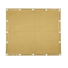 Rete Ombreggiante 95% Beige Frangivento Frangivista Occhiellato con Rinforzo PVC