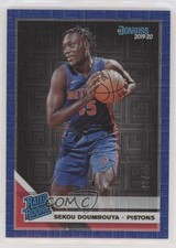 2019-20 Panini Donruss Rated Rookie Blue Infinite /35 Sekou Doumbouya #214 07g2