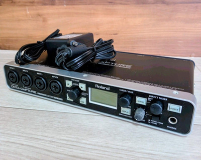 Roland Octa-Capture UA-1010 USB Audio Interface 10x10 24-bit/192kHz Used Japan