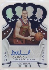 2019-20 Panini Crown Royale Rookies Blue 57/75 Dylan Windler #CR-DWD Auto 5w7