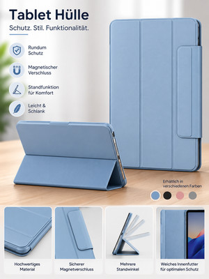 TiMOVO iPad Air 4 Hülle 10,9 Zoll Sky Blue Smart Case Stand Schutzhülle Tablet