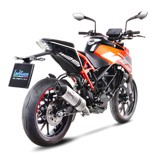 Echappement LV One Evo inox premium pour finitions KTM RC 390