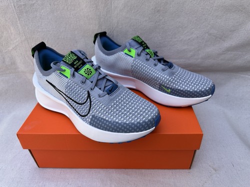 Nike Interact Run Men's 9.5 Running Shoes Ashen Slate Blue Grey FD2291-401