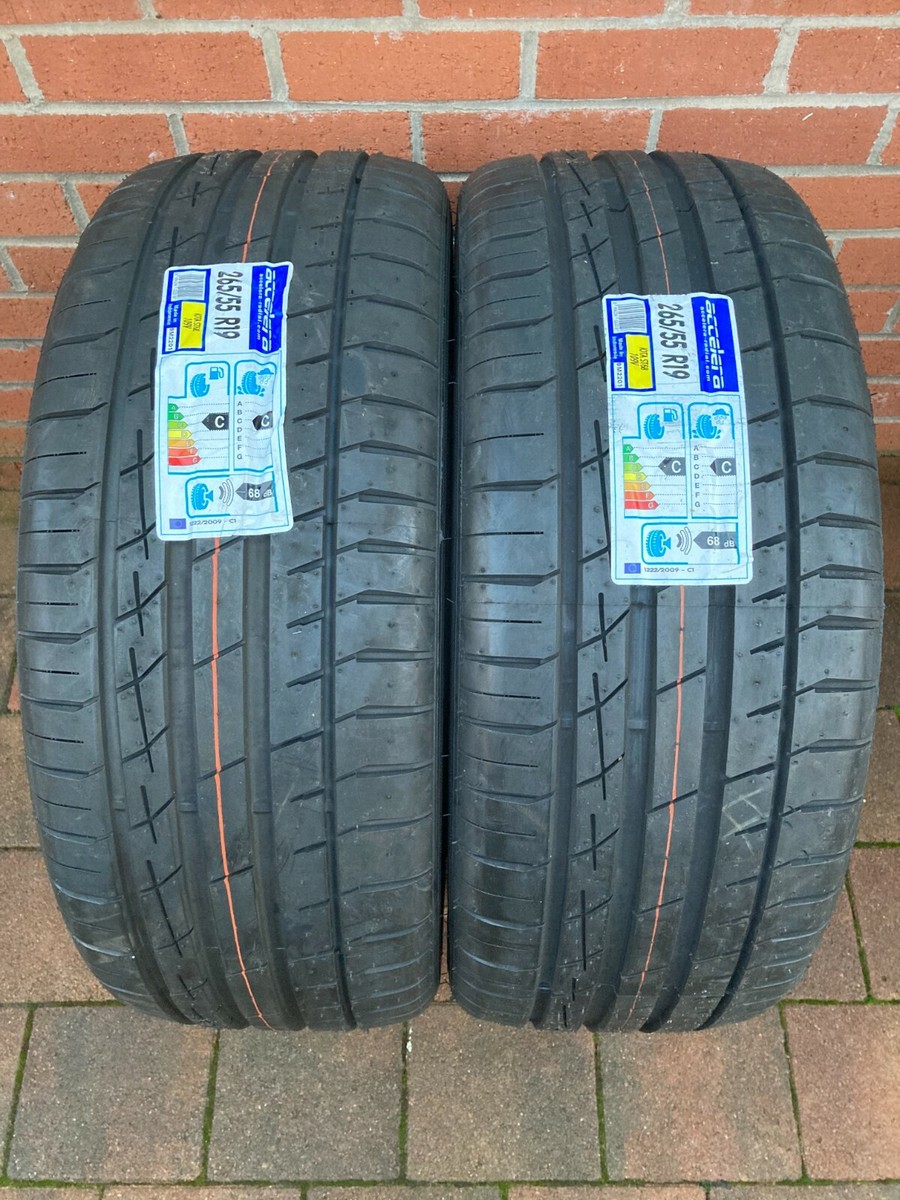 2 x 265/55R19 109V ACCELERA 4X4 TYRES 265 55 19 SUV 265 2 x 265/55R19 109V ACCELERA 4X4 TYRES 265 55 19 SUV 265