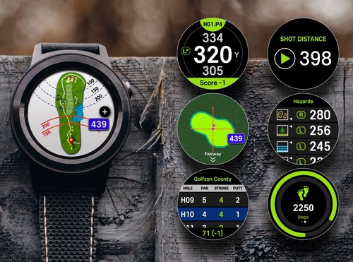 Montre de golf GPSBUDDY Aim W11 remise à neuf anciens modèles d'affichage cadeau de Noël - Photo 13 sur 20