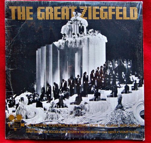 RARE ~ SOUNDTRACK ALBUM "THE GREAT ZIEGFELD" ~ 12" RECORD~ LP ALBUM - Picture 1 of 2