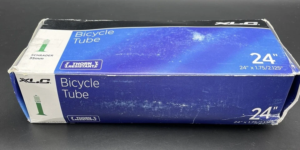 XLC Bicycle Tube 35 MM Schrader Valve 24" x 1.75/2.125" Thorn Resistant New - Image 2 of 3