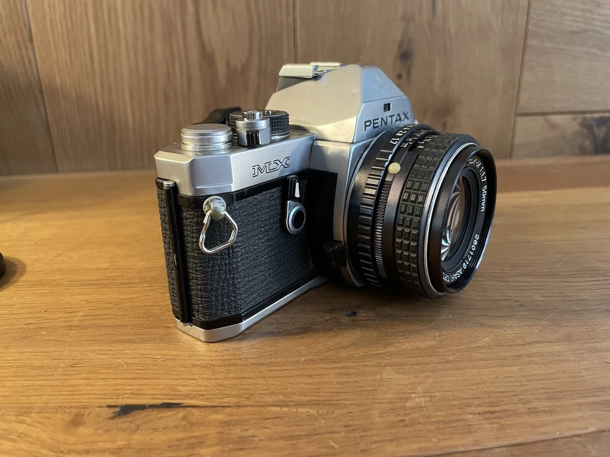 *Exc+5* Pentax MX Film Camera w/ SMC Pentax M 50mm F/1.7 Lens From Japan